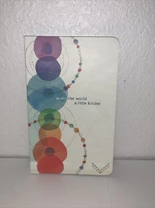 (1) NEW Make The World A Little Kinder Colorful 128 Lined Pages Journal/Notebook - Picture 1 of 20