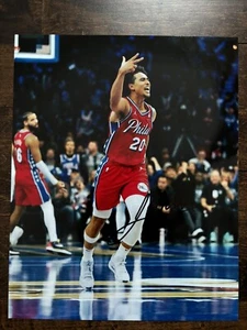 JARED MCCAIN SIGNED 8x10 PHOTO 76ERS ROOKIE SUPERSTAR PHILLY DUKE TIKTOK JMAC US - Picture 1 of 3
