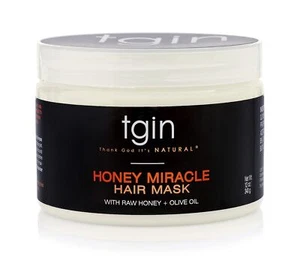 tgin Honey Miracle Hair for Natural, Dry, Curly Type 3c and 4c Hair - 12 oz -... - Picture 1 of 9