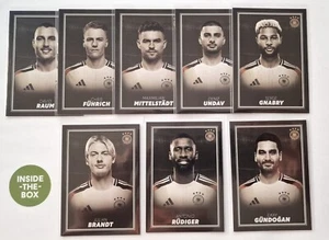 Focus Game Panini DFB Team Set 2024 alle 8 Stück Undav Gnabry Gündogan etc - Picture 1 of 1
