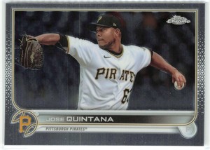 2022 Topps Chrome Update Jose Quintana Pittsburgh Pirates #USC195