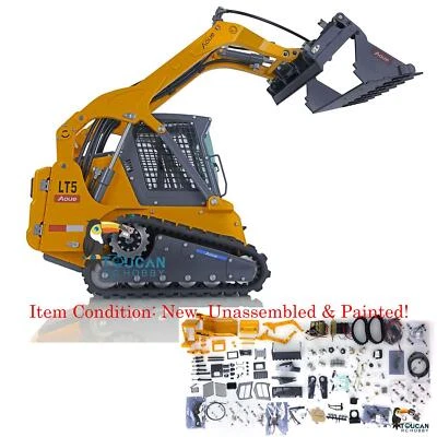 LESU Painted Aoue LT5 1/14 RC Metal Hydraulic Skid-Steer Loader with Sound  - Image 1 of 4