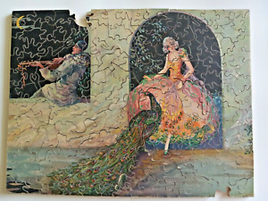Vintage puzzle, Enchantment by artist Marygold, aka Marian C. Crowe & Tsanya