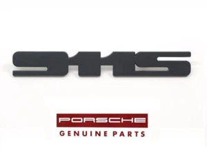 Genuine Porsche 911S Emblem Black 91155930804 911 559 308 04 - Picture 1 of 1