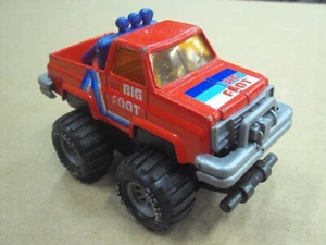 Vintage Arco BIG FOOT Monster Truck 4x4 Red Bigfoot Diecast Hong Kong - Picture 1 of 10