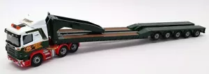 Corgi 1/50 Scale CC12203 - Scania Low Loader - Eddie Stobart Ltd. - Picture 1 of 5