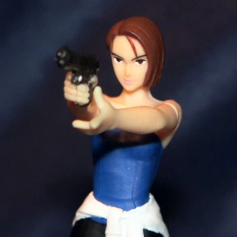 CAPCOM GALS Figure Resident Evil JILL VALENTINE HG Gashapon BANDAI Biohazard RE3 Cover