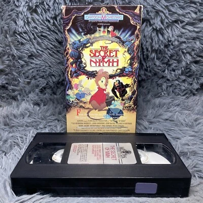 The Secret of NIMH VHS Tape 1982 Animated Dom De Luise Elizabeth Hartman Movie - Image 1 of 4
