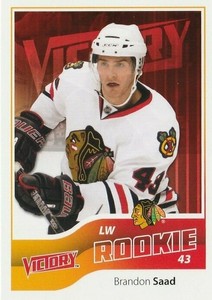 BRANDON SAAD 2011 UPPER DECK UD MVP VICTORY ROOKIE RC #285