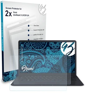 Bruni 2x Schermfolie voor Asus ZenBook S UX391UA Screen Protector - Afbeelding 1 van 4