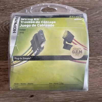 Hopkins Towing Solutions 42485 07-12 Dodge Nitro / 08-12 Jeep Liberty - Image 1 of 3