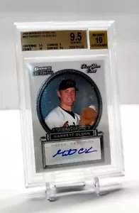 Autógrafo Bowman Sterling 2005 #GO Garrett Olsen Baltimore Orioles BGS 9,5/10 - Imagen 1 de 2
