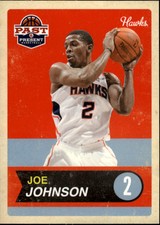 2011-12 Panini Past and Present Atlanta Hawks Basketball Card #43 Joe Johnson