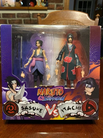 Toynami Naruto Shippuden Sasuke Vs Itachi SDCC 2018 Exclusive Two-Pack Arm Break Cover
