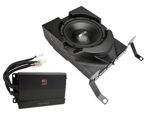 MB QUART 10" Under-Seat Subwoofer+Amp For Select 2017-2020 Can-Am Maverick X3 - Picture 1 of 9