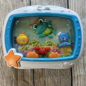 Baby Einstein Sea Dreams Sleep Soother Music Crib Toy Fish Tank Aquarium WORKS - Picture 1 of 8
