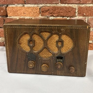 RARE! RCA Model 111 Wood Wooden Table Top Radio 1933 - Picture 1 of 15