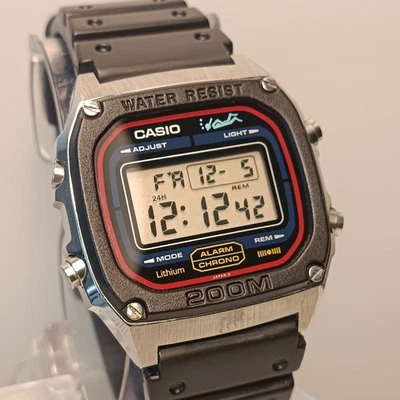 Alarma Casio Vintage 1985 DW-1500 (690). Cronógrafo Diver 200m🔥rara Batería Nueva Foto 1 de 4