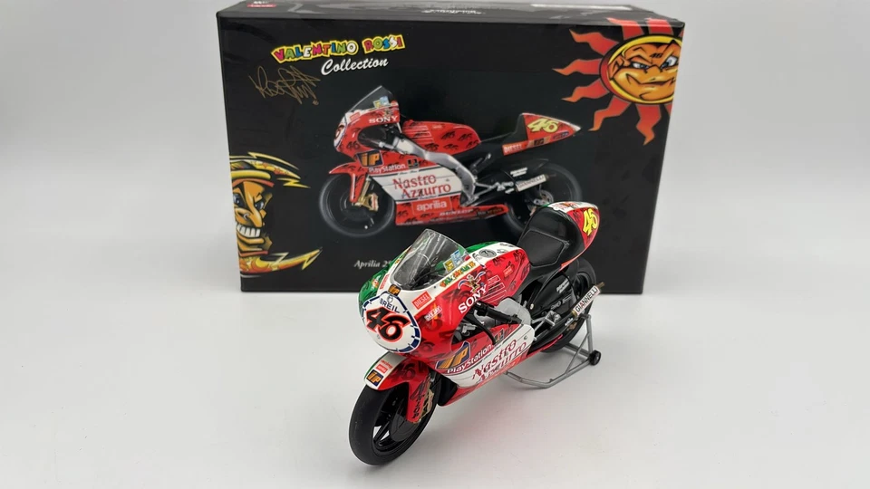  MIN122990096 Minichamps Aprilia 250 V. Rossi GP Imola 1999 1/12 - Immagine 1 di 4