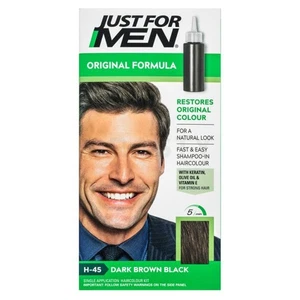Just For Men Shampoo-in Haarfarbe H45 Dunkelbraun Schwarz 66 ml - Bild 1 von 1