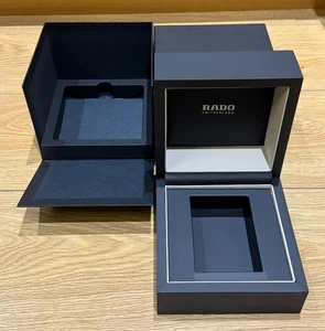 Caja Reloj Presentación Trasera Rado Suizo Original Genuino - Imagen 1 de 7