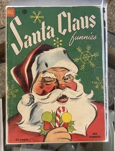 FOUR COLOR COMICS #302 SANTA CLAUS FUNNIES 1950 Original DELL GOLDEN AGE - Picture 1 of 1