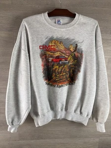 Sudadera Jerzees GMC Truck Cuello Redondo XL Hecha en EE. UU. De Colección Años 80 - Imagen 1 de 7