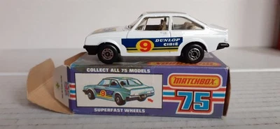 MATCHBOX #9  FORD ESCORT RS2000 - SUPERFAST WHEELS - 1978 - 1.64 - - Image 1 of 4