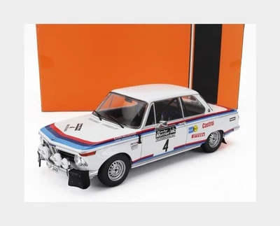 1:18 IXO Bmw 2002 #4 Rally Rac 1973 Waldegaard Thorszelius White 18RMC163.22 - Immagine 1 di 2