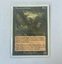 NM Razortooth Rats (Rat Creature) 158/350 MTG TCG