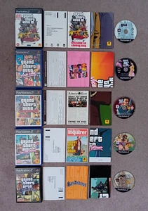 GRAND THEFT AUTO PS2 ALLE 5 BUNDLE III VICE CITY STORIES LIBERTY CITY SAN ANDREAS - Bild 1 von 8