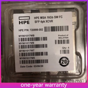 New 4 pcs HPE C8R24B 720999-002 MSA 16GB SW FC SFP 876143-001 MSA2050 4-Pack - Picture 1 of 3