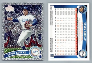 2011 TOPPS UPDATE SP LEGENDS PLATINUM DIAMOND US140 SANDY KOUFAX DODGERS - Picture 1 of 1