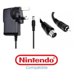 Alimentatore console NES NINTENDO + cavo TV cavo antenna RF - Foto 1 di 5