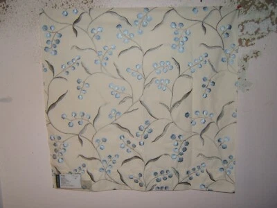 G P & J Baker, Willoughby, Embroidered Floral, Remnant, Various Colors - Image 1 of 3