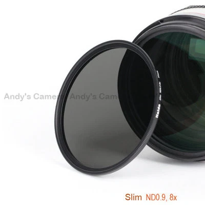 Haida 49/52/58/62/67/72/77/82mm Slim ND0.9 8x 3 Stop Neutral Density Filter - Image 1 of 3