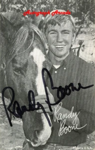 RANDY BOONE The Virginian foto autografata originale firmata Coa/Loa #1 - Foto 1 di 1
