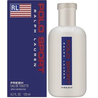 RALPH LAUREN POLO SPORT FRESH FOR MEN 125ML EAU DE TOILETTE SPRAY NEU & OVP