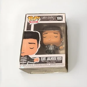 ELVIS PRESLEY - FUNKO POP Vinyl JAILHOUSE ROCK - No:186 Vaulted New 2020 - Picture 1 of 4