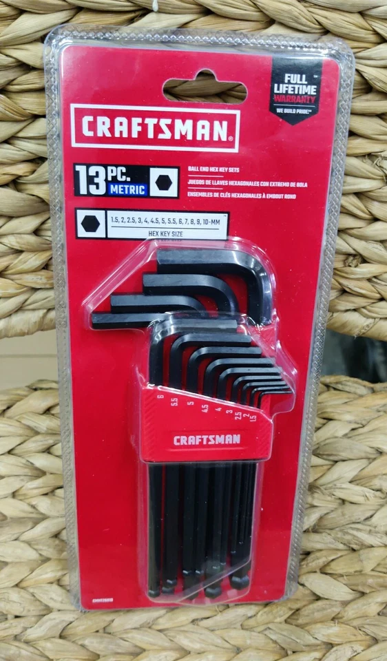 Craftsman Metric Hex Key Set 13 Piece CMHT26010 - Image 1 of 1