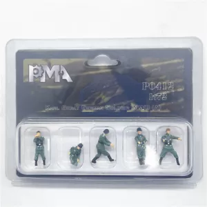PMA Deutsche Ladergruppe 5er KARL GERAT DEUTSCHER SOLDAT WWII A 1:72 Figuren Modell - Bild 1 von 4