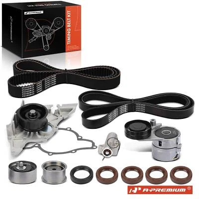 One Set Timing Belt Kit w/ Water Pump for Audi A6 Quattro 2000 2001 2002-2004 - Image 1 of 4