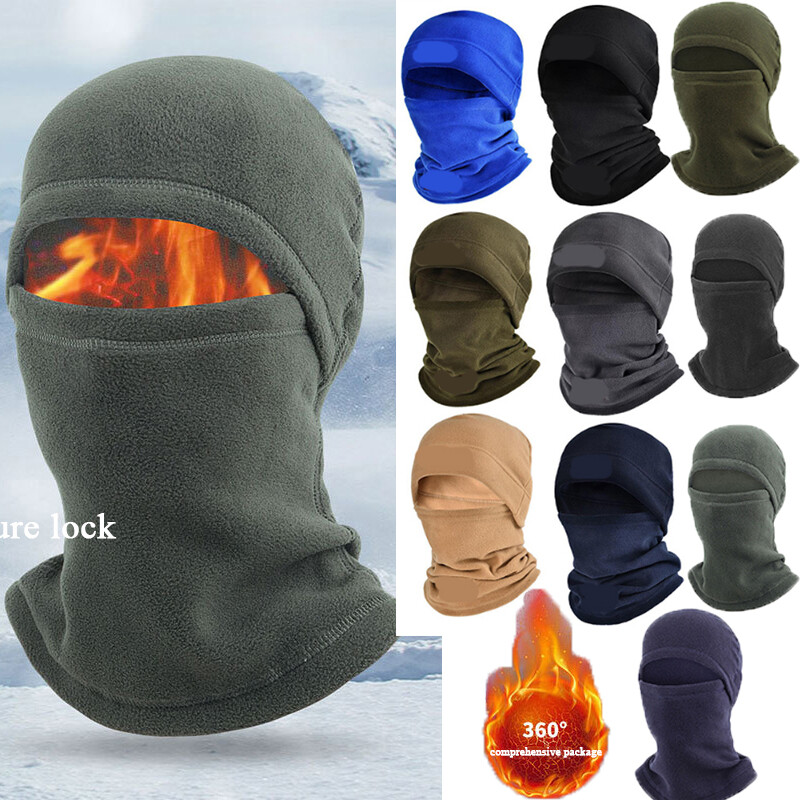 Set Cappello E Scaldacollo Uomo Invernale In Pile - Berretto E Sciarpa Integrata, Caldo E Antivento, Regalo Per Natale - Foto 11