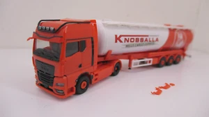 Herpa 1:87- MAN TGX GX Silo semirremolque "Knossalla Transporte" - J6Y - Imagen 1 de 8