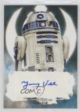 2018 Topps Star Wars: The Last Jedi Series II Jimmy Vee R2-D2 as #A-JV Auto 0rc7