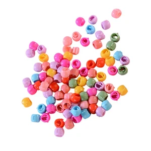 300pcs Mini Hair Claw Clips Candy Color Tiny Plastic Round Jaw Clips for Girls - Picture 1 of 12