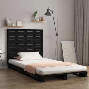 Wooden Bed Headboard Cabinet Sturdy Frame Wall Bedhead Double Queen King - Picture 1 of 30
