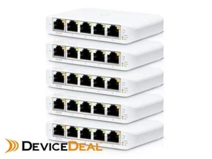 Ubiquiti Networks USW-Flex Mini 5-Port With PoE Gigabit UniFi Switch - 5 Pack - Picture 1 of 2