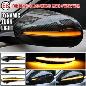 Dynamic Turn Signal Light For mercedes-benz w205 C180 C200 C250 S400 S400L S450 - Picture 1 of 17