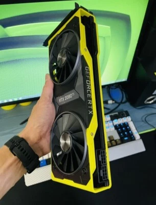 Cyberpunk modified rtx2080ti 11g Graphics card not original, seller modified - Image 1 of 4